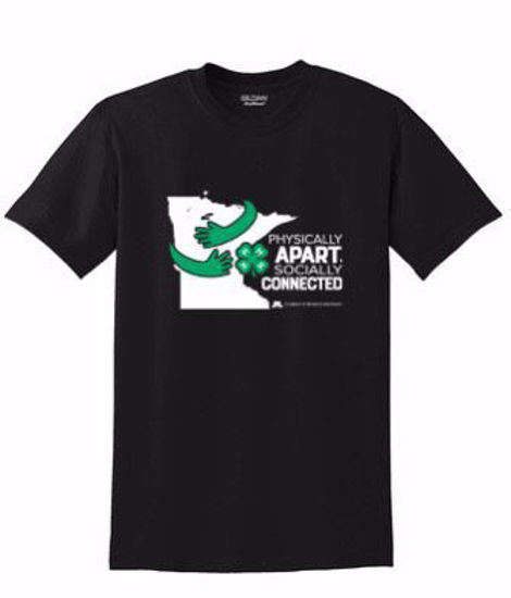 Picture of Physically Apart Adult Tee