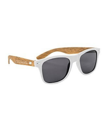 Picture of Sunglasses - White/Wooden